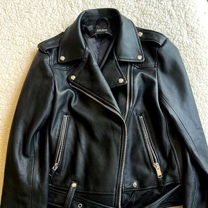 Faux Leather Jacket